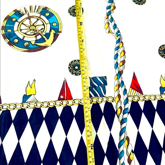 Pack of 2 cotton pillow cases with marine prints - Picture 4 of 5